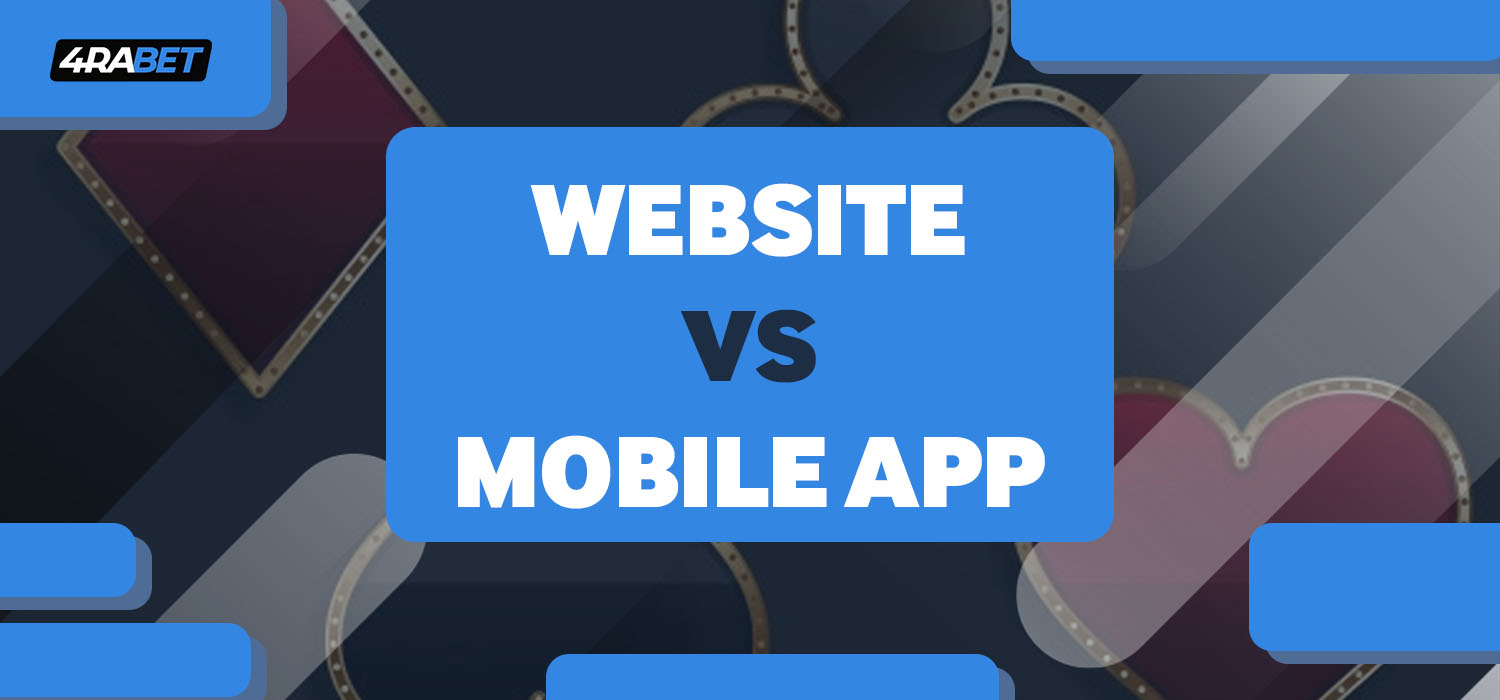 Website VS Mobile App for PC