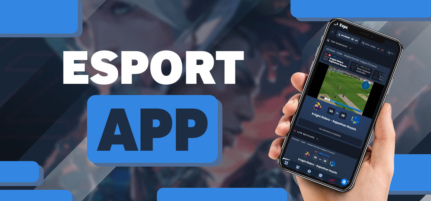 E-sport Betting on the 4rabet Mobile App