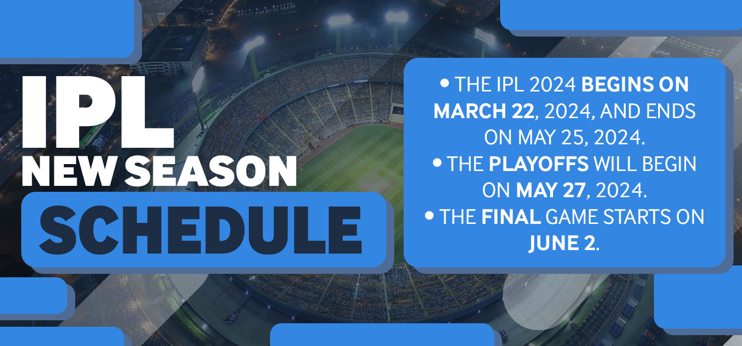 ipl schedule for the new season