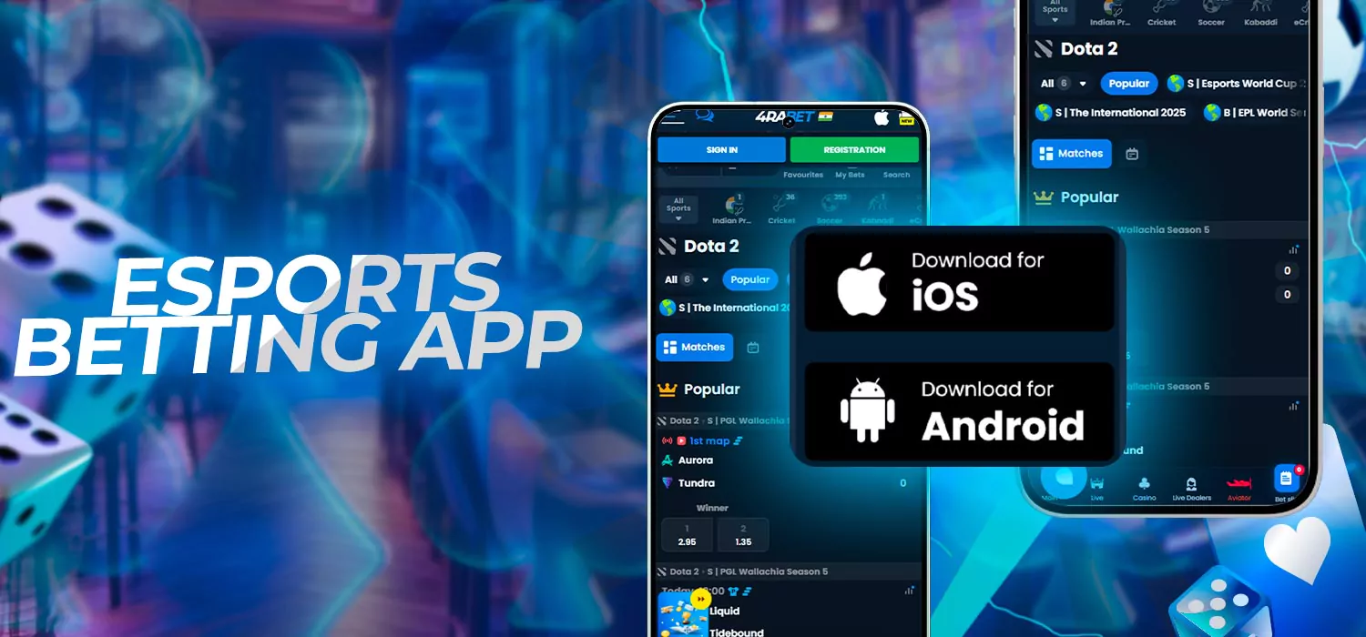 Cybersport betting app