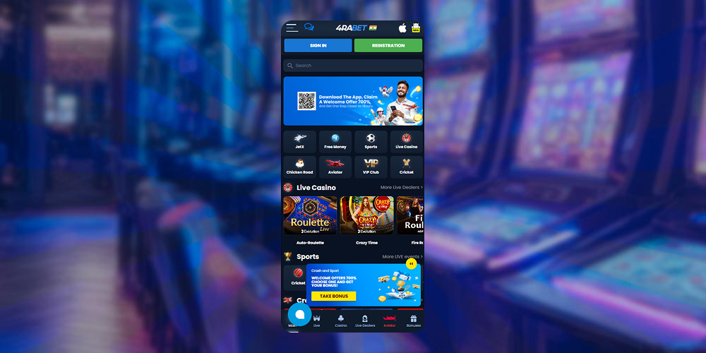 Mobile casino browser