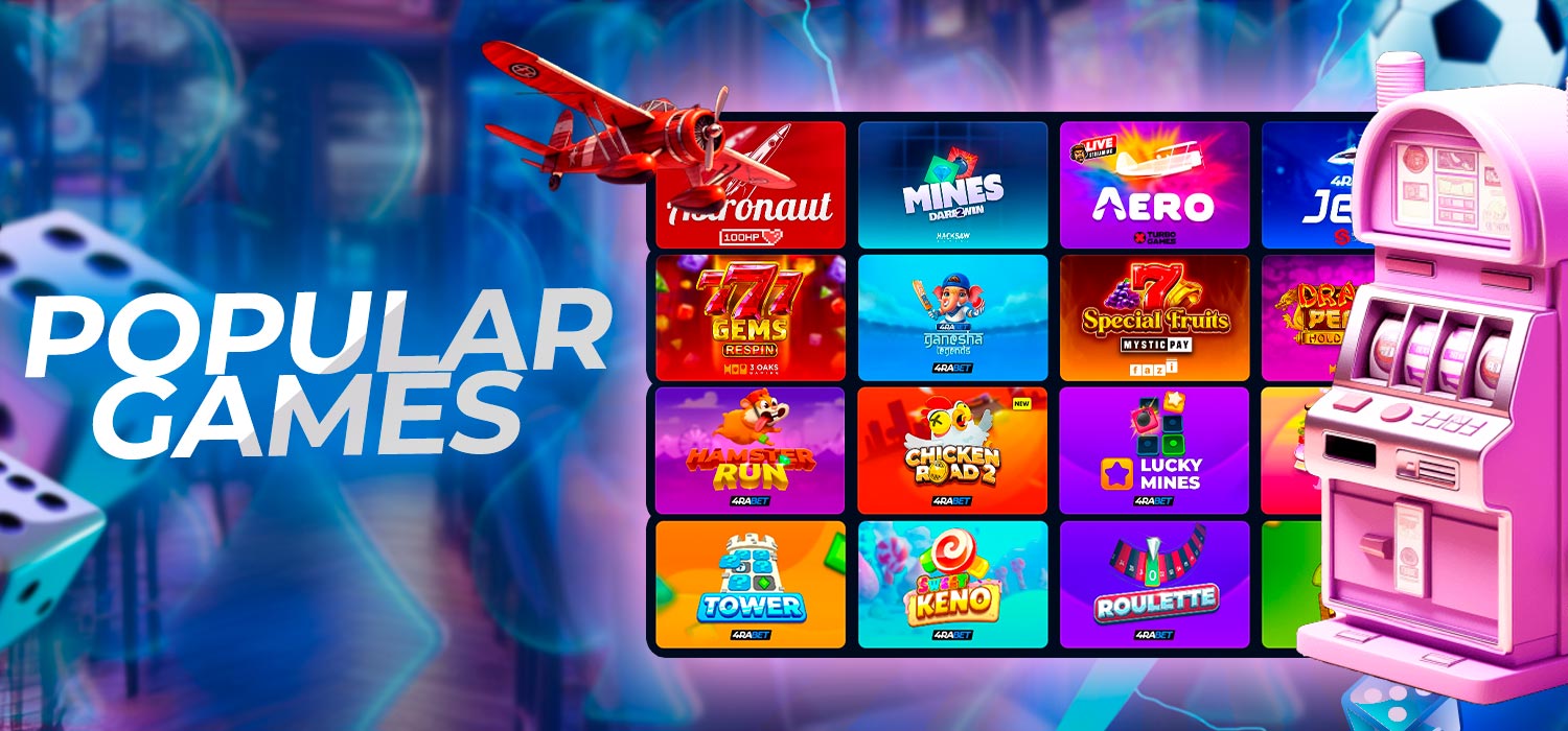 Popular online casino games