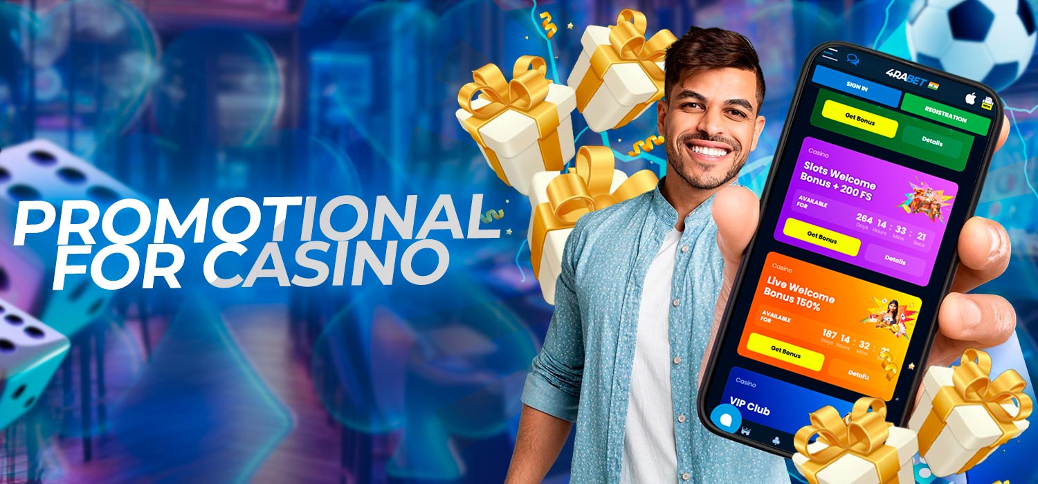 Promotional for 4Rabet online casino