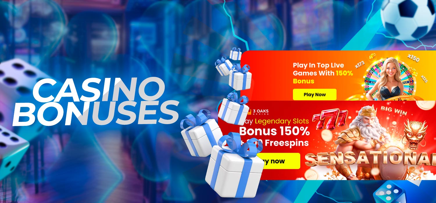 Casino bonuses and promotions